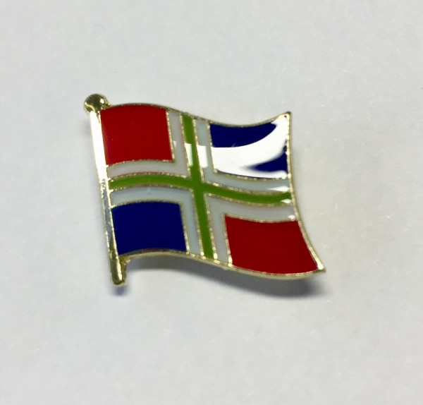 Speldje vlag Groningen Groninger vlag broche