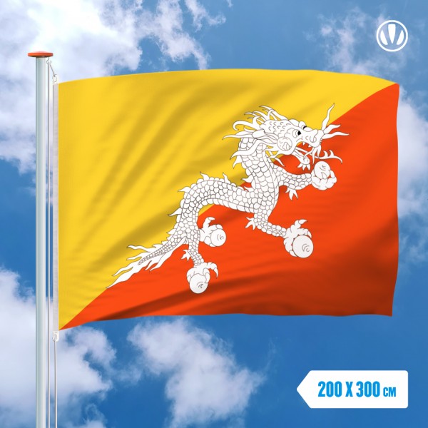 Grote Mastvlag Bhutan