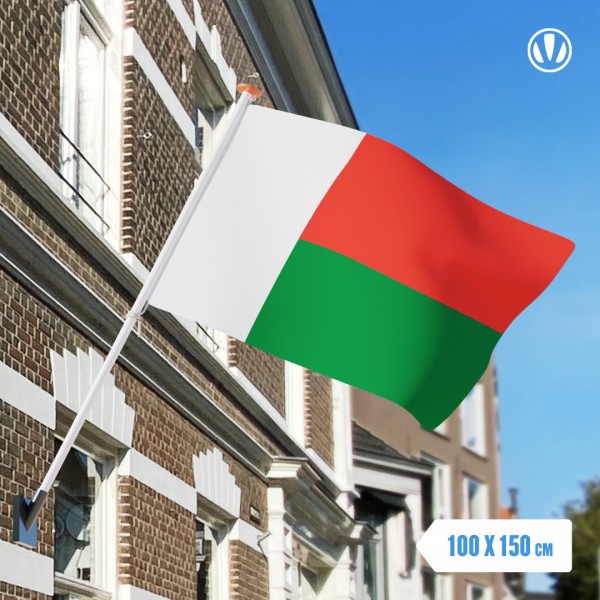 Vlag Madagaskar 100x150