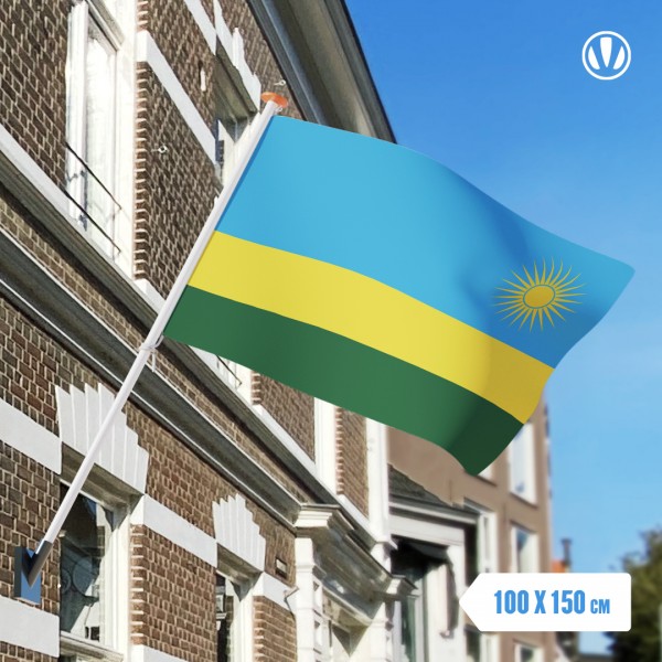 Vlag Rwanda 100x150