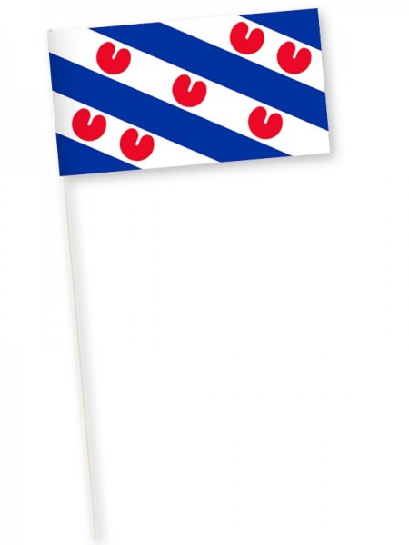 Zwaaivlag Friesland, Friese handvlag van stevige kwaliteit papier