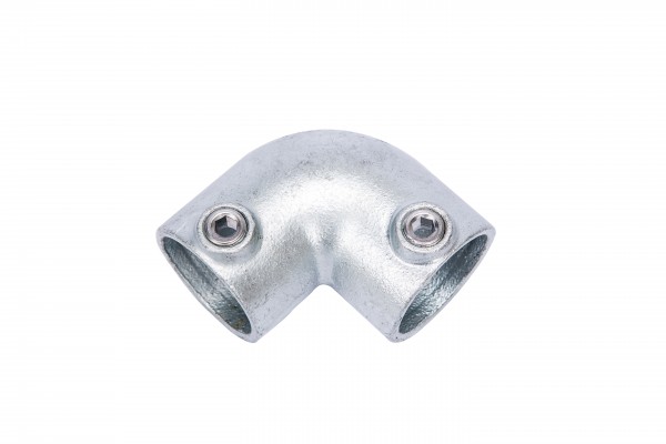 Buiskoppeling Kniestuk voor aluminium buis 42mm