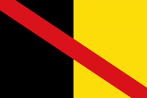 Grote vlag Fontaine-l'Evêque