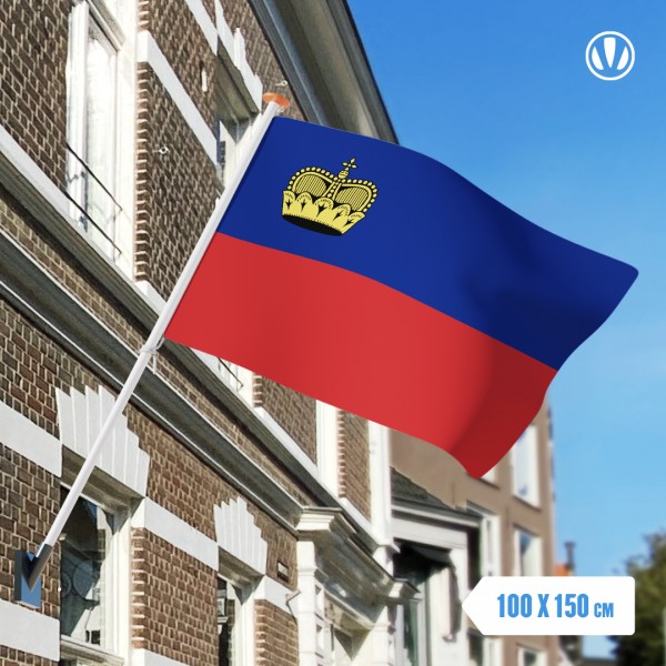 Vlag Liechtenstein 100x150