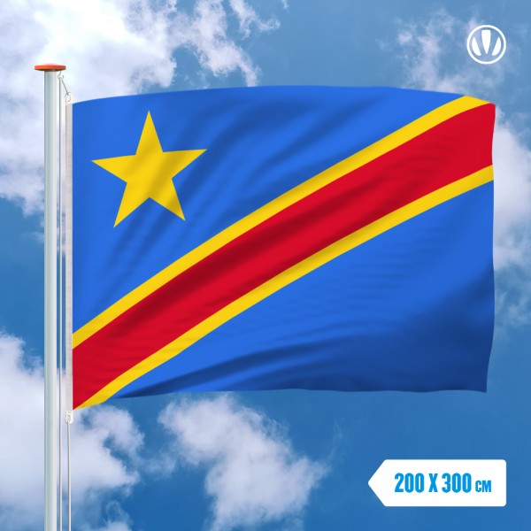 Grote Mastvlag Congo-Kinshasa