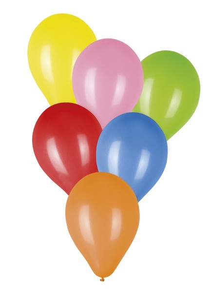 ballonnen vrolijke kleuren 20 stuks