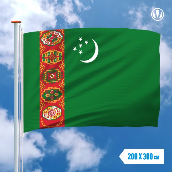 Grote Mastvlag Turkmenistan