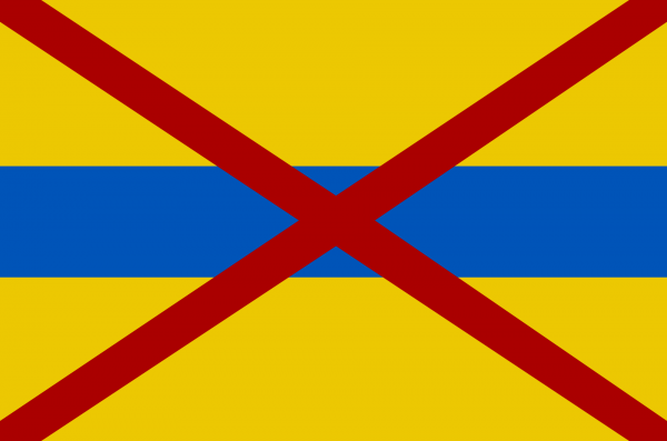 Vlag Grimbergen 100x150 cm gevelvlag