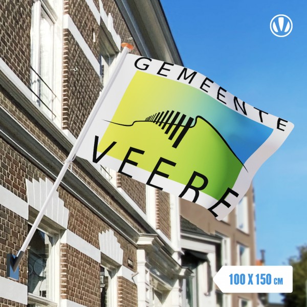 Vlag Veere 100x150