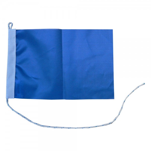 Blauwe vlag 20x30cm