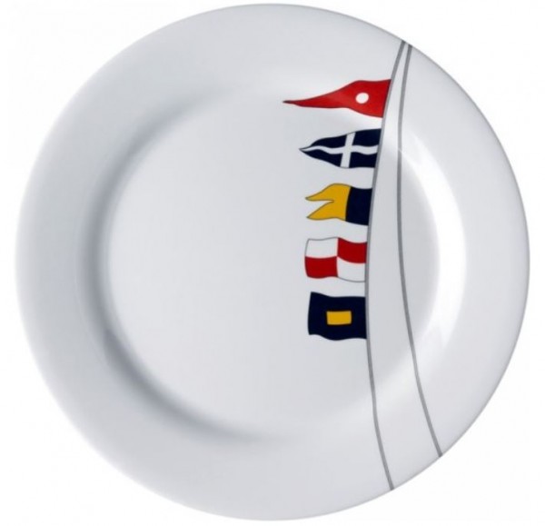 Dinerbord 25cm Regata seinvlaggen