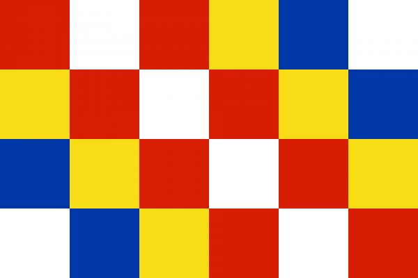Vlaggetje Antwerpen 20x30cm