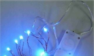 Led verlichting Blauw zeer compact en toch fel ideaal voor in kleding