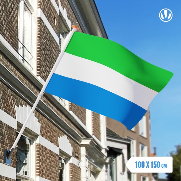 Vlag Sierra Leone 100x150