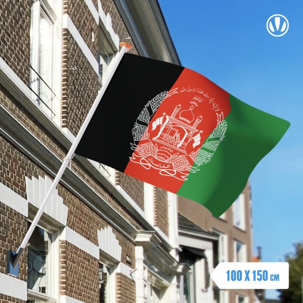 Vlag Afghanistan 100x150