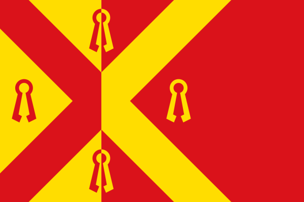 Vlag Gennep 70x100cm