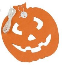 Slinger pompoen 3m van papier, Halloween