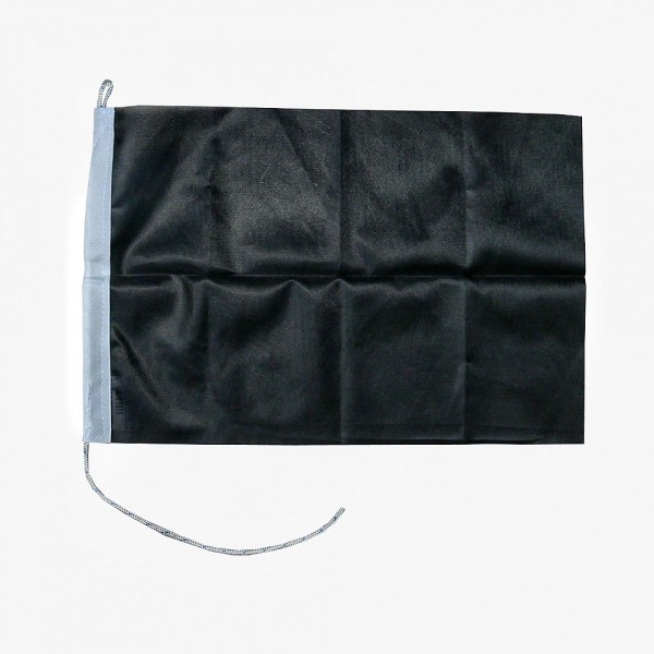 Zwarte vlag 20x30cm