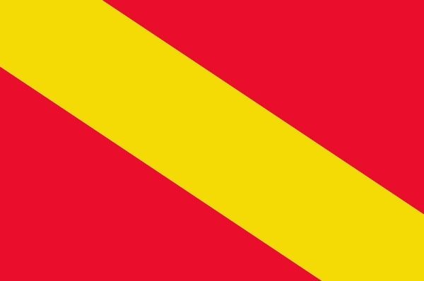 Vlag Wemeldinge 20x30cm