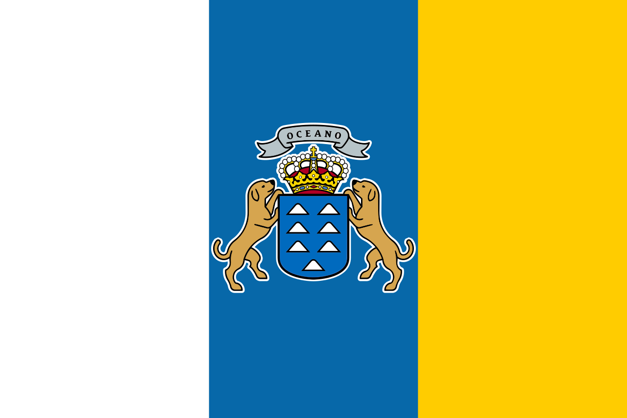 Vlag Canarische Eilanden