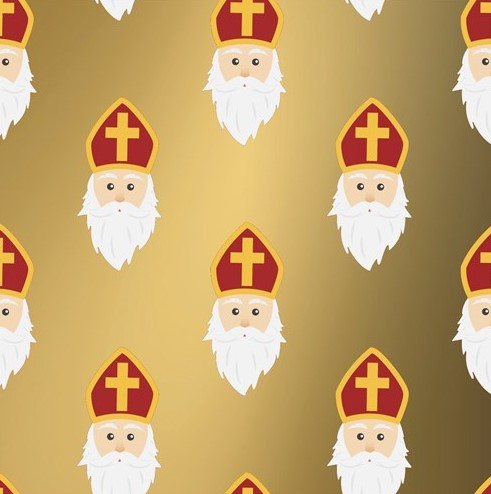 Tafelloper Sinterklaas - Traditioneel | Papier