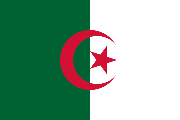 Vlag Algerije 70x100cm