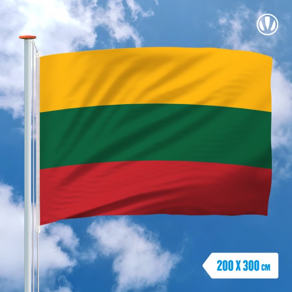 Grote Mastvlag Litouwen 200x300
