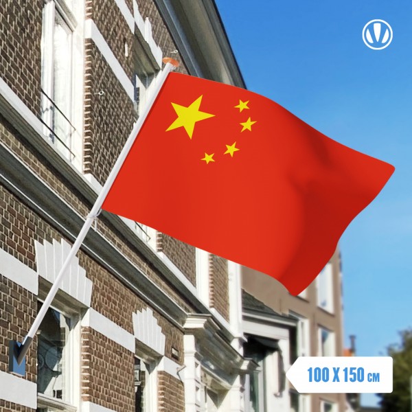 Vlag China 100x150