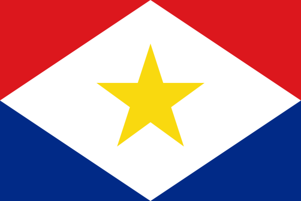 Vlag Saba 70x100cm