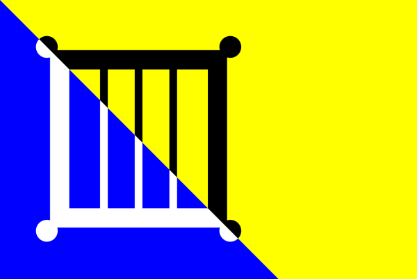 Vlag De Bilt 70x100cm