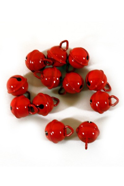 Belletjes Rood - 12 stuks