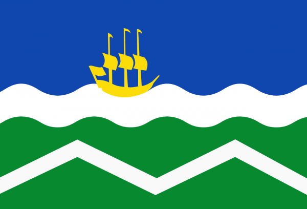 Bootvlag Midden-Delfland 40x60