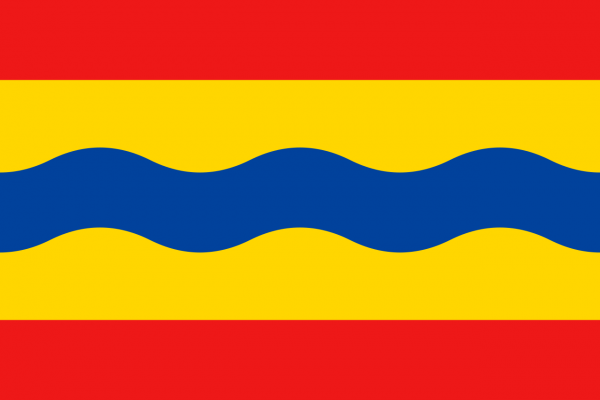 Vlag Overijssel 120x180cm