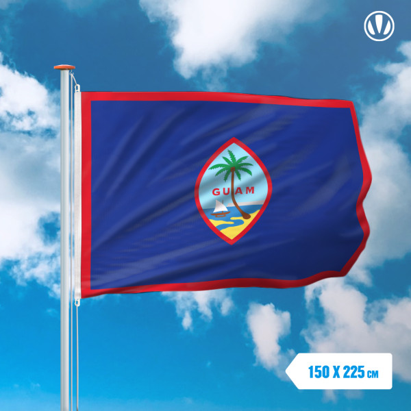 Vlag Guam 150x250cm