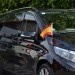 autovlagstandaard luxe voor motorkap montage mercedes S 500