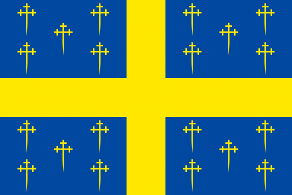 Grote vlag Bertogne