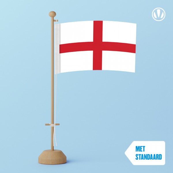 Tafelvlag Engeland met standaard