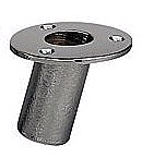 vlaggenstokhouder RVS 31mm inbouw verzonken houder voor vlaggenstok 30mm