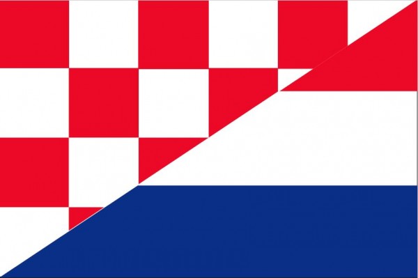mastvlag Brabant en Nederland 150x225cm