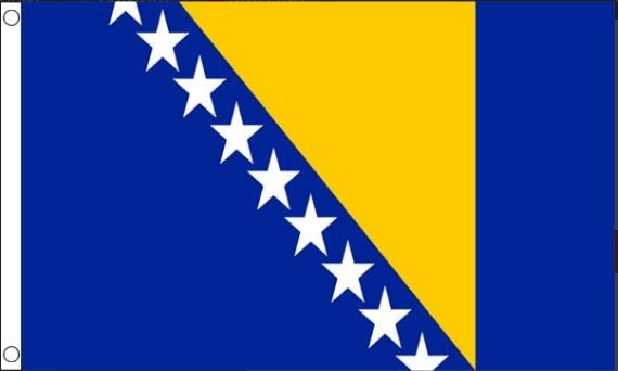 Bosnische vlag Bosnië en Herzegovina 90x150cm Best Value