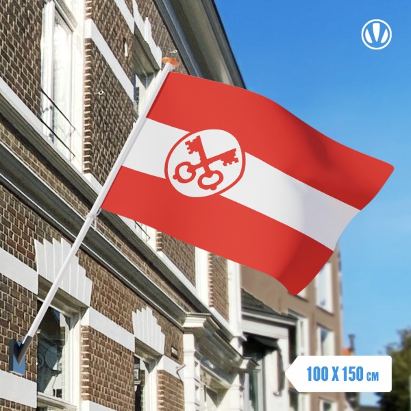 Vlag Leiden 100x150