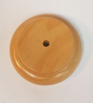 luxe losse houten voet 9cm voor zwaaivlaggen
