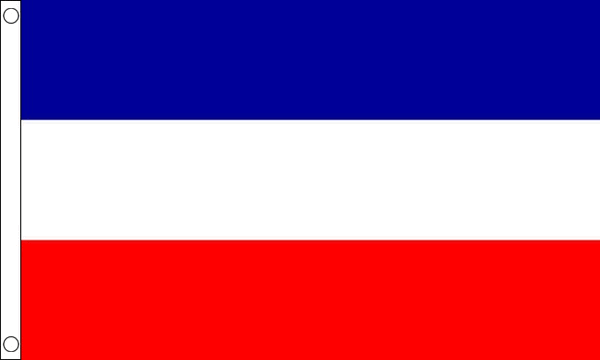 Vlag Servie en montenegro 90x150cm | Best Value