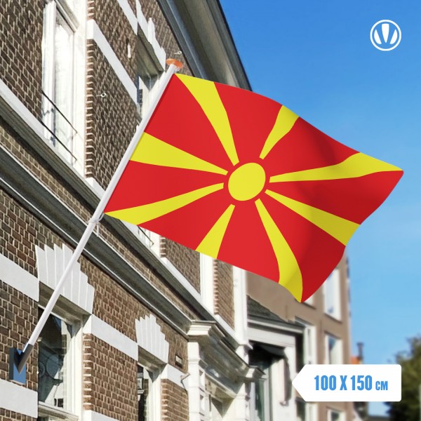 Vlag Macedonie 100x150