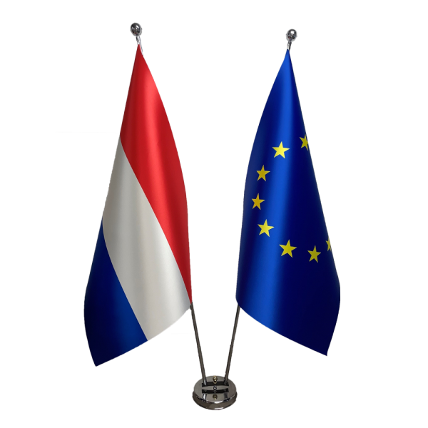 Luxe vlag Nederland 100x150cm