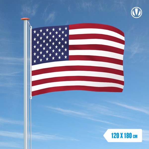 Vlag Verenigde Staten van Amerika 120x180cm
