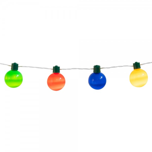 Lichtsnoer met gekleurde ballen | LED