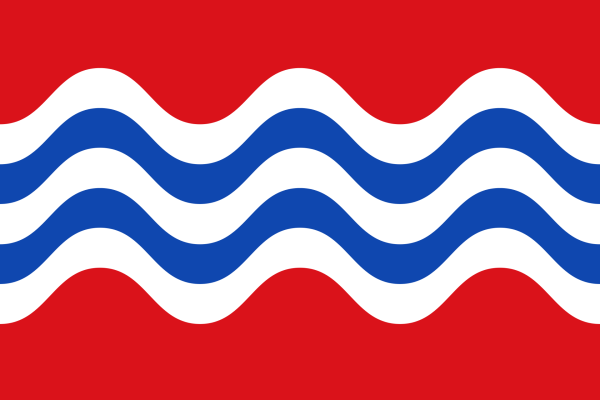 Vlag Sint-Laureins 120x180cm