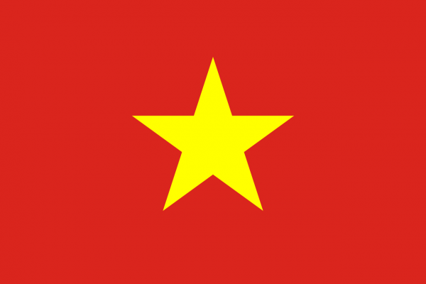 Bootvlag Vietnam