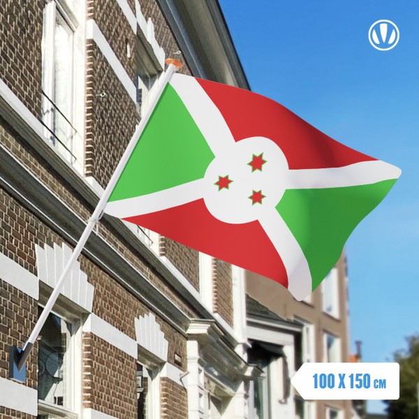 Vlag Burundi 100x150